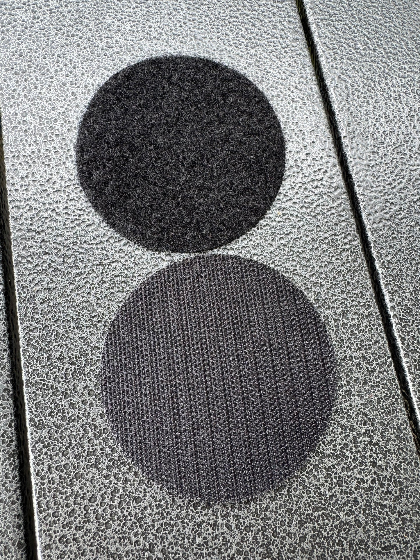 Now or Never logo velcro patch