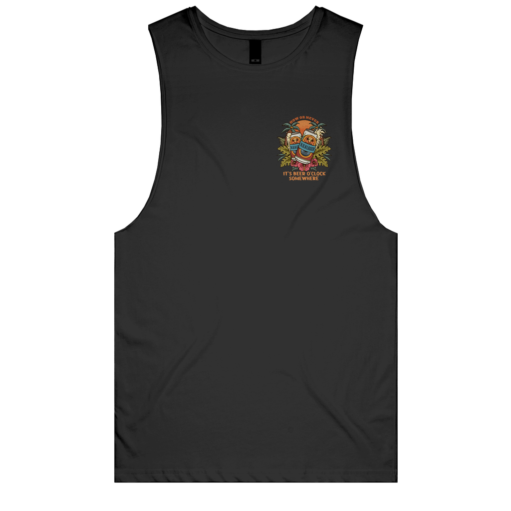 Beer O'clock Muscle Tee